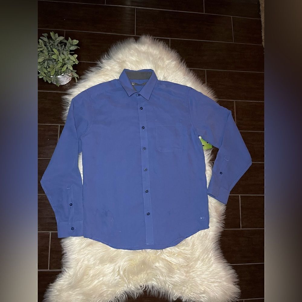 REI Co-op Sausalito blue Long-Sleeve Shirt sz Medium